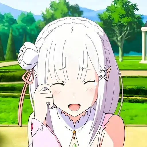 😆 Стикер «Re Zero Жизнь с нуля в альтернативном мире» для Telegram