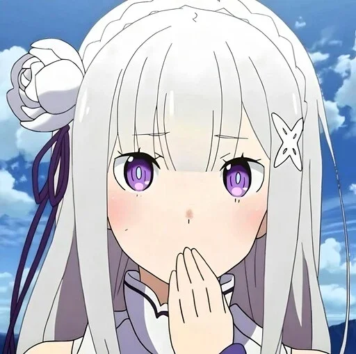 🫢 Стикер «Re Zero Жизнь с нуля в альтернативном мире» для Telegram