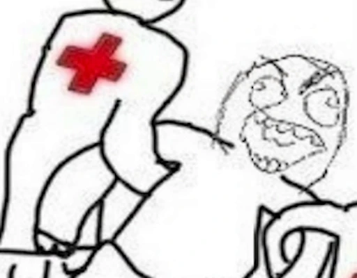 🚑 Стикер «Легитимный Двач» для Telegram
