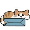Стикер 56 🍩 200 Cats - котики эмоджи