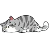 Стикер 52 🍩 200 Cats - котики эмоджи