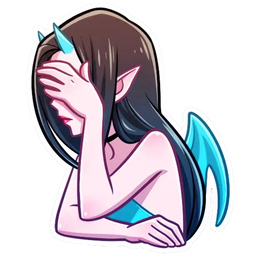 🤦‍♀️ Стикер «Дьяволица Даниэла» для Telegram