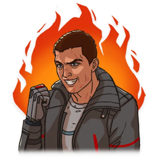 🤘 Стикер «Dying Light 2 Stay Human» для Telegram