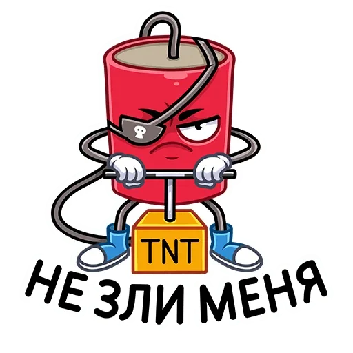 Стикерпак Динамит для Telegram — скачать