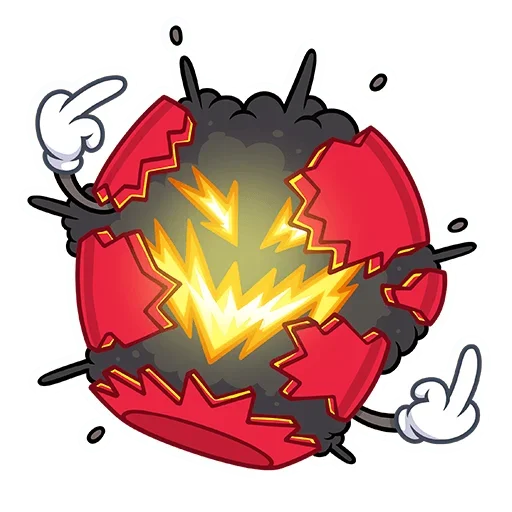 🖕 Стикер «Динамит» для Telegram