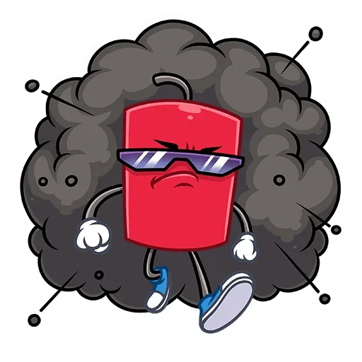 😎 Стикер «Динамит» для Telegram