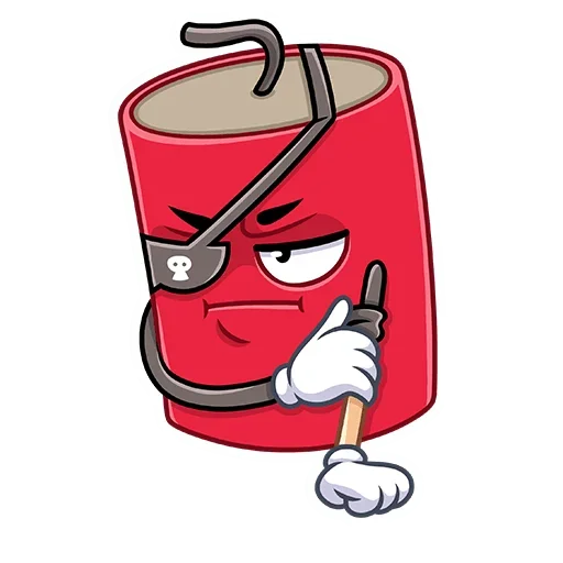 👊 Стикер «Динамит» для Telegram