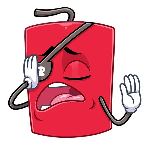 🙅‍♂️ Стикер «Динамит» для Telegram
