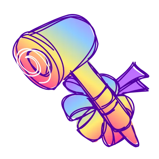 💨 Стикер «Ionic Dryer» для Telegram