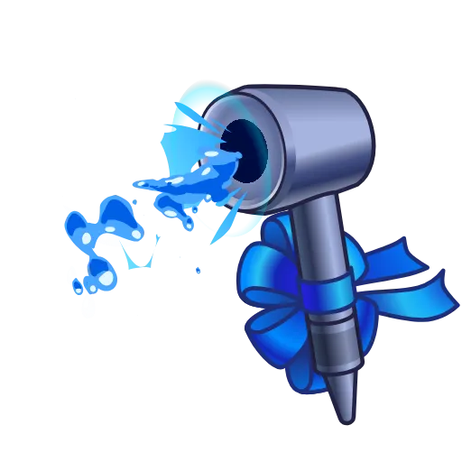 💨 Стикер «Ionic Dryer» для Telegram