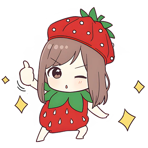 🤗 Стикер «Джерси-тян 6» для Telegram