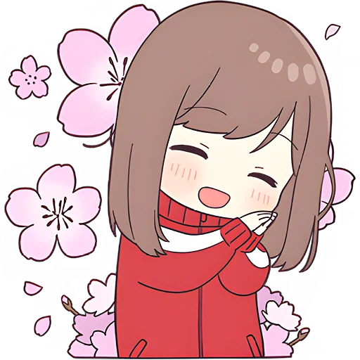 ☺️ Стикер «Джерси-тян 6» для Telegram
