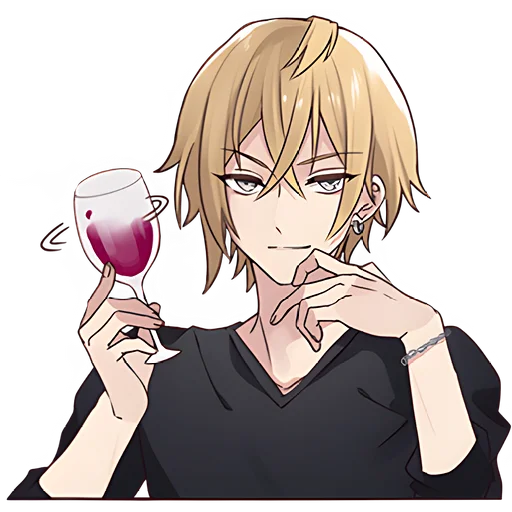 🍷 Стикер «Джойнет-кун» для Telegram