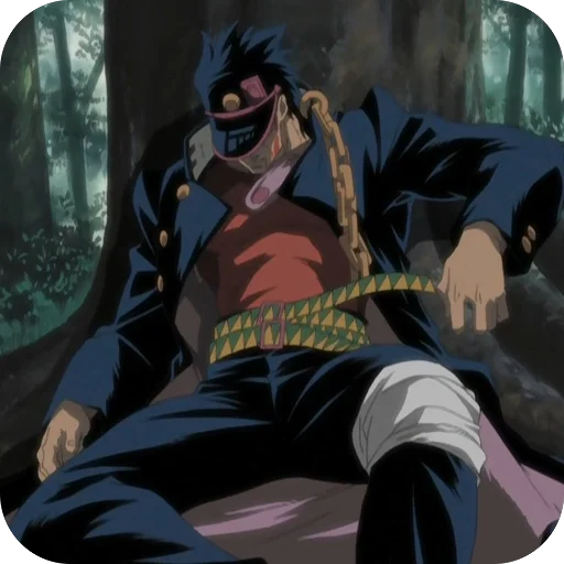 😴 Стикер «JoJos Bizarre Adventure» для Telegram