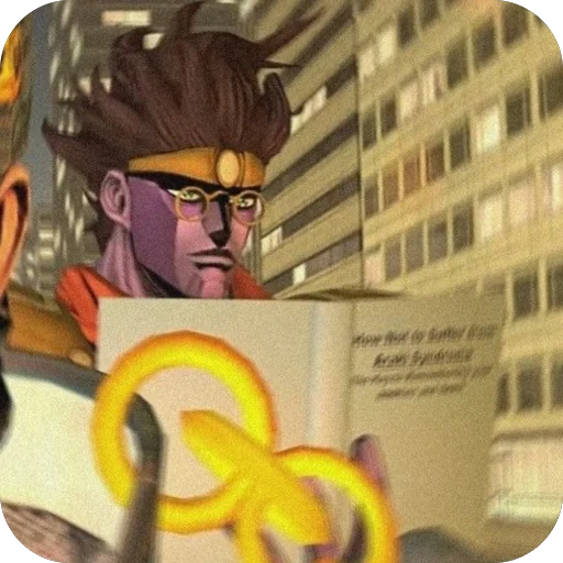 🤓 Стикер «JoJos Bizarre Adventure» для Telegram