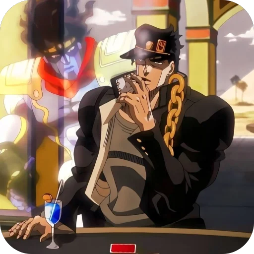 🤨 Стикер «JoJos Bizarre Adventure» для Telegram