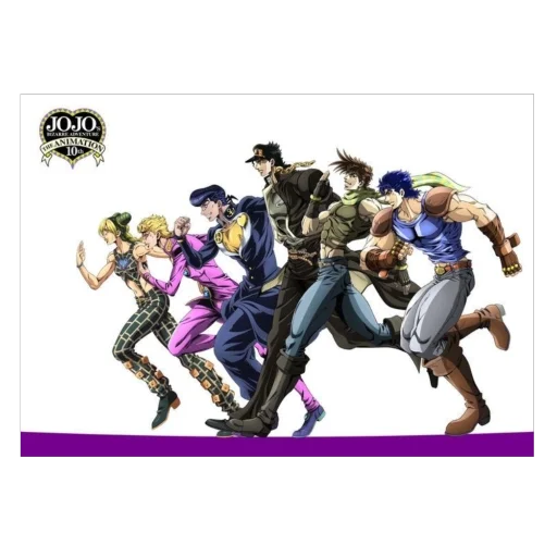 🏃‍♀️ Стикер «JoJos Bizarre Adventure» для Telegram