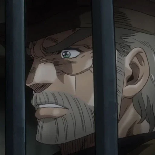 😏 Стикер «Джозеф Джостар» для Telegram