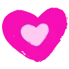 Стикер 9 Hand Drawn Hearts