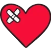 Стикер 47 Hand Drawn Hearts
