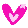 Стикер 16 Hand Drawn Hearts