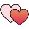 Стикер 46 Hand Drawn Hearts