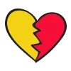 Стикер 58 Hand Drawn Hearts