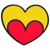 Стикер 39 Hand Drawn Hearts