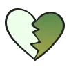Стикер 60 Hand Drawn Hearts