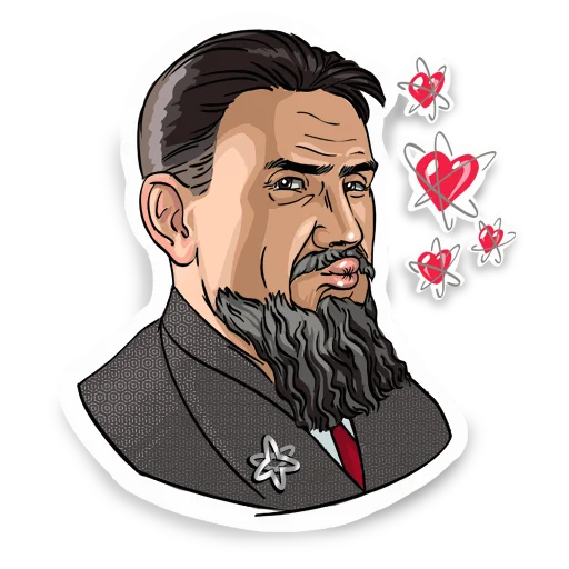 🥰 Стикер «Дзыкеры» для Telegram