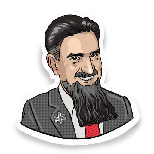 🙂 Стикер «Дзыкеры» для Telegram