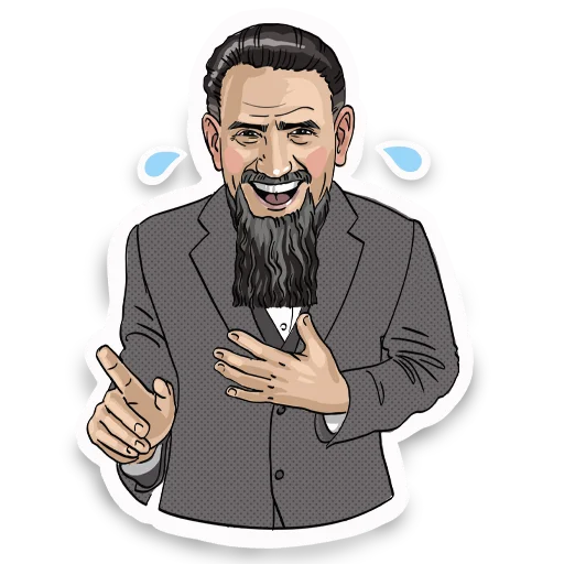 😂 Стикер «Дзыкеры» для Telegram