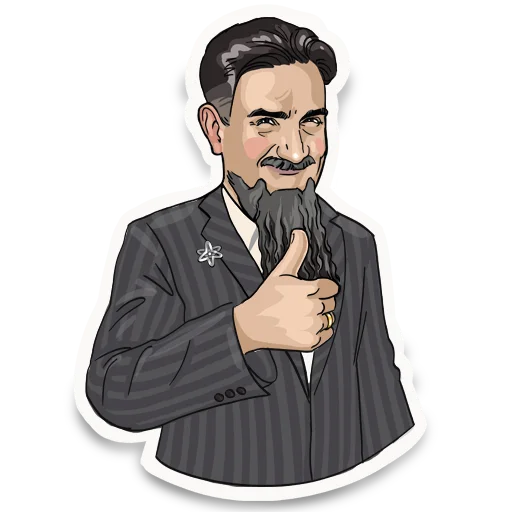 👍 Стикер «Дзыкеры» для Telegram