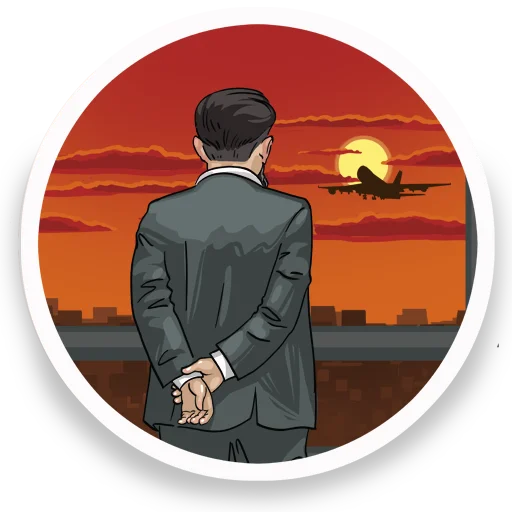 👴 Стикер «Дзыкеры» для Telegram