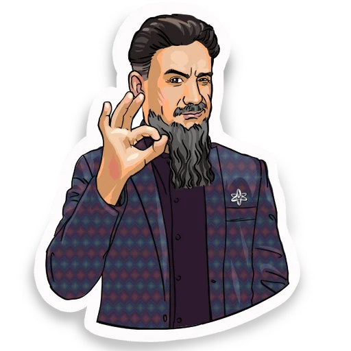 👌 Стикер «Дзыкеры» для Telegram