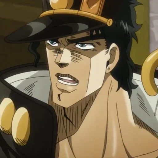 😳 Стикер «Joutarou Kuujou» для Telegram