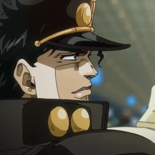 😒 Стикер «Joutarou Kuujou» для Telegram