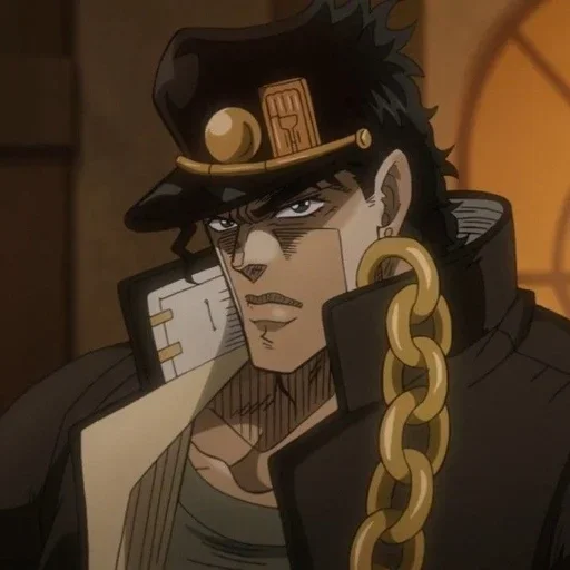 😏 Стикер «Joutarou Kuujou» для Telegram