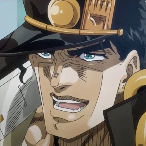 😳 Стикер «Joutarou Kuujou» для Telegram