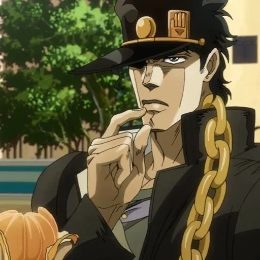 ☺ Стикер «Joutarou Kuujou» для Telegram