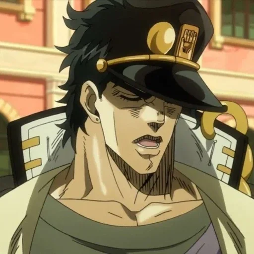 😳 Стикер «Joutarou Kuujou» для Telegram