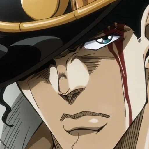 😱 Стикер «Joutarou Kuujou» для Telegram
