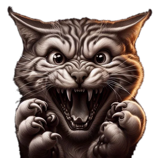 🐱 Стикер «пиштя» для Telegram