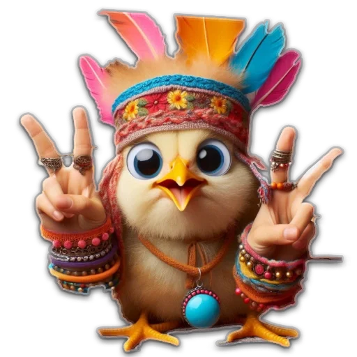 🖖 Стикер «пиштя» для Telegram