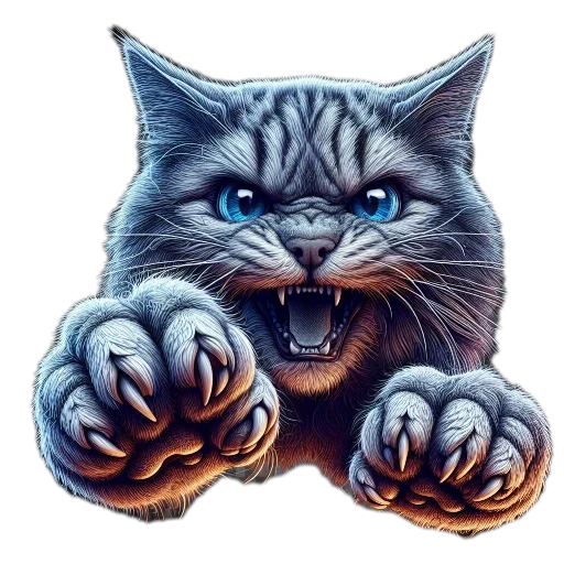 🐱 Стикер «пиштя» для Telegram