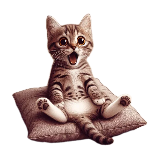 🐱 Стикер «пиштя» для Telegram