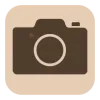 Стикер 43 Brown #color #brown #cute #food