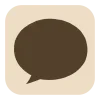Стикер 56 Brown #color #brown #cute #food