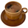 Стикер 12 Brown #color #brown #cute #food