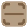 Стикер 49 Brown #color #brown #cute #food